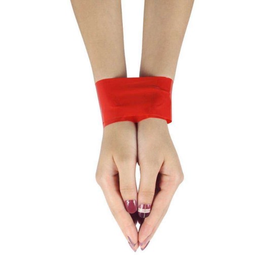 My First Non Sticky Bondage Tape Red Fetish Toys 