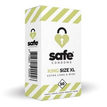 Προφυλακτικά Μεγάλα - Safe King Size Condoms 10 pcs