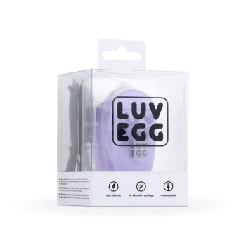 Μεγάλο Ασύρματο Αυγό Σιλικόνης – Luv Egg Extra Large Purple