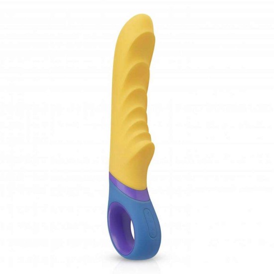Δονητής Σημείου G Με Ραβδώσεις – Tone G Spot Vibrator Yellow Sex Toys 