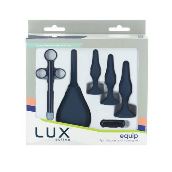 Lux Active Silicone Anal Training Set Sex Toys
