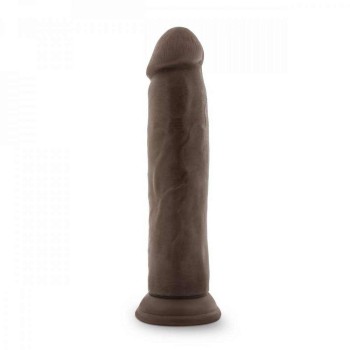Realistic Dildo With Suction Cup 9.5'' Chocolate