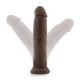 Μαλακό Ρεαλιστικό Ομοίωμα Πέους - Realistic Dildo With Suction Cup 9.5'' Chocolate Sex Toys 