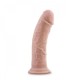 Εύκαμπτο Ομοίωμα Πέους - Realistic Dildo With Suction Cup 8'' Vanilla Sex Toys 