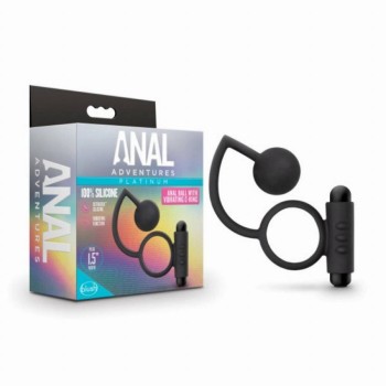 Anal Ball With Vibrating Cockring