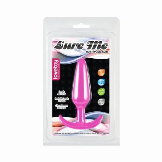Μικρή Σφήνα Σιλικόνης - Classic Anal Plug Small Pink Sex Toys 