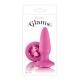  Πρωκτική Σφήνα Με Κόσμημα - Glams Pink Gem Butt Plug Sex Toys 