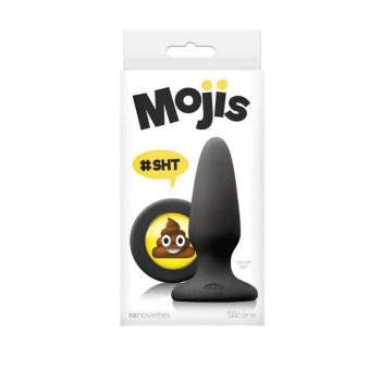 Πρωκτική Σφήνα Με Φατσούλα - Mojis SHT Butt Plug Medium Black