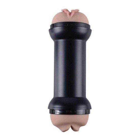 Training Master Double Side Stroker Pussy Αnd Mouth Flesh Sex Toys