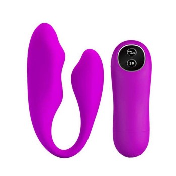 Ασύρματος Δονητής Ζευγαριών - Bernie Remote Couples Vibrator Purple