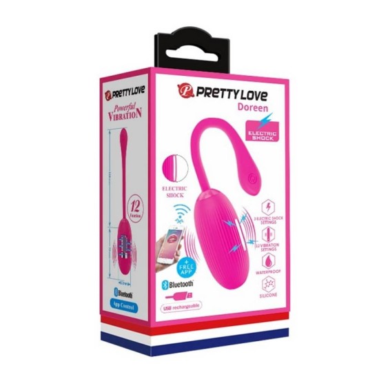Doreen Smart Vibrator With Shock Pink Sex Toys