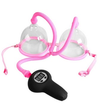 Αυτόματη Αντλία Διόγκωσης Στήθους - Breast Pump Pink 2