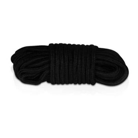 Βαμβακερό Φετιχιστικό Σχοινί - Fetish Bondage Rope Black Fetish Toys 