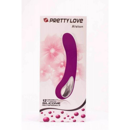 Δονητής Σημείου G - Pretty Love Alston Purple Vibrator Sex Toys 