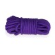 Βαμβακερό Φετιχιστικό Σχοινί - Fetish Bondage Rope Purple Fetish Toys 