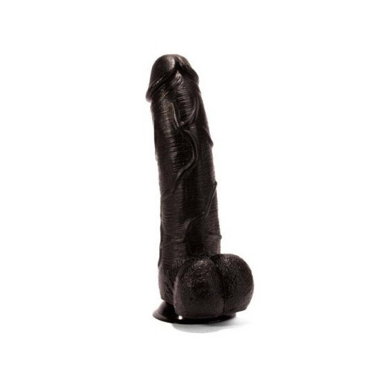Μεγάλο Και Χοντρό Ομοίωμα Πέους Με Όρχεις - X Men Nelson's Cock Black Sex Toys 