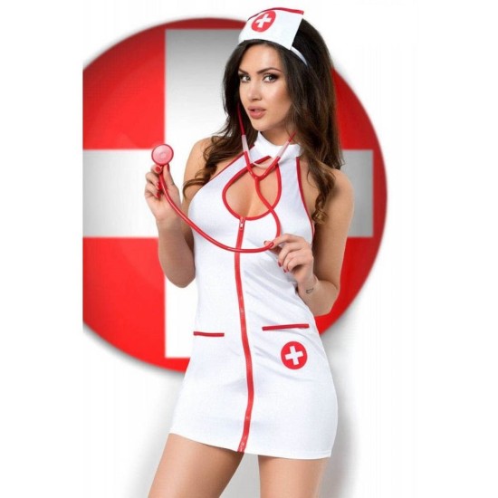 Στολή Σέξι Νοσοκόμας - Sexy Nurse Costume Dress Ερωτικά Εσώρουχα 