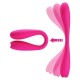 Ευλύγιστος Διπλός Δονητής - Yedda Rechargeable Double Vibrator Pink Sex Toys 
