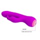 Rabbit Επαναφορτιζόμενος Δονητής - Broderick Rechargeable Rabbit Vibrator Purple Sex Toys 
