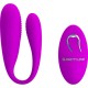 Ασύρματος Δονητής Ζευγαριών - Aldrich Remote Couples Vibrator Purple Sex Toys 