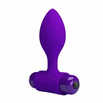 Δονούμενη Σφήνα Πρωκτού - Vibra Butt Plug Purple