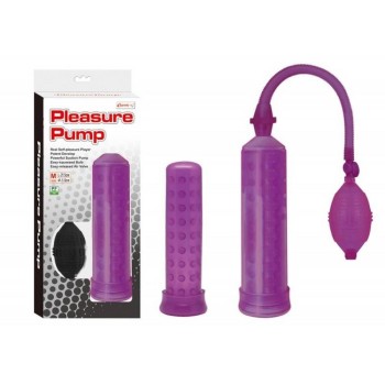 Αντλία Διόγκωσης Πέους - Charmly Pleasure Pump Purple