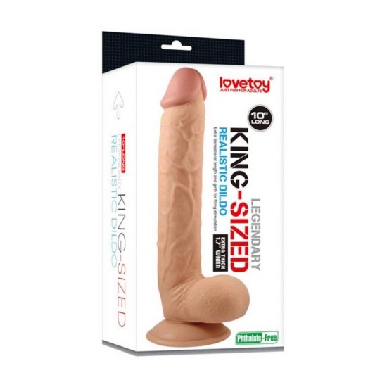 Μεγάλο Ομοίωμα Πέους – Legendary King Sized Realistic Dildo 25cm Sex Toys 