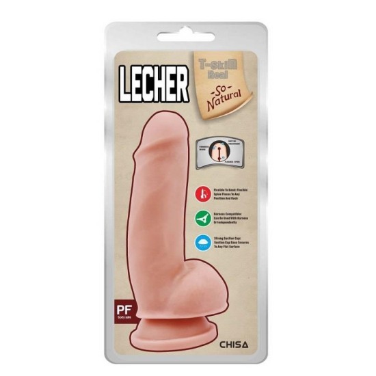 Ευλύγιστο Ρεαλιστικό Πέος – Lecher Dildo Flesh 18cm Sex Toys 