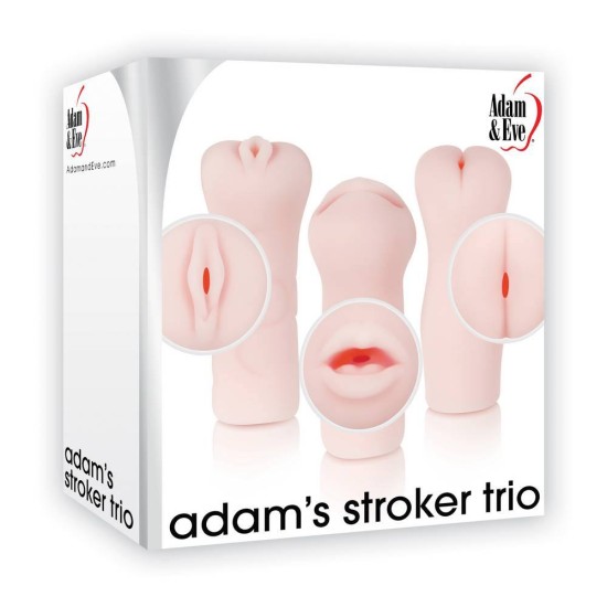 Stroker Trio Flesh Sex Toys