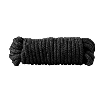 Βαμβακερό Φετιχιστικό Σχοινί - GP Bondage Rope 5m Black