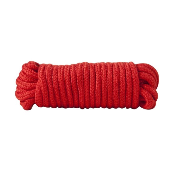 Βαμβακερό Φετιχιστικό Σχοινί - GP Bondage Rope 5m Red Fetish Toys 