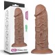 Χοντρό Ρεαλιστικό Ομοίωμα Πέους - Realistic Chubby Dildo Brown Sex Toys 