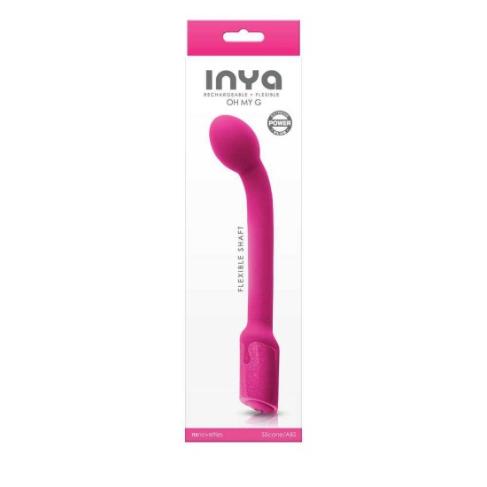 Επαναφορτιζόμενος Δονητής Σημείου G - Inya Oh My G Vibrator Pink Sex Toys 