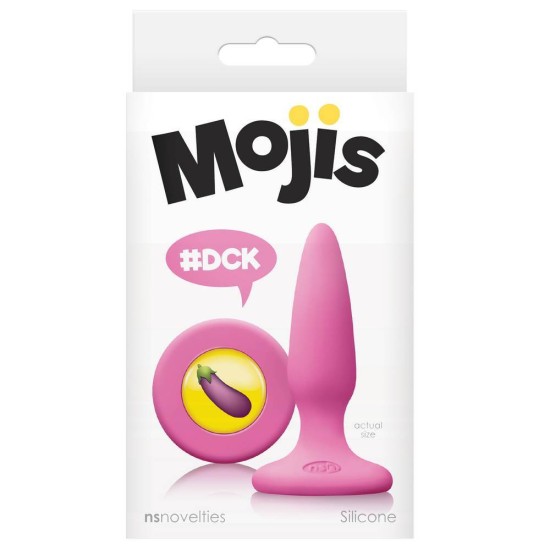 Πρωκτική Τάπα Με Εικονίδιο - Mojis Butt Plug Dck Pink Sex Toys 