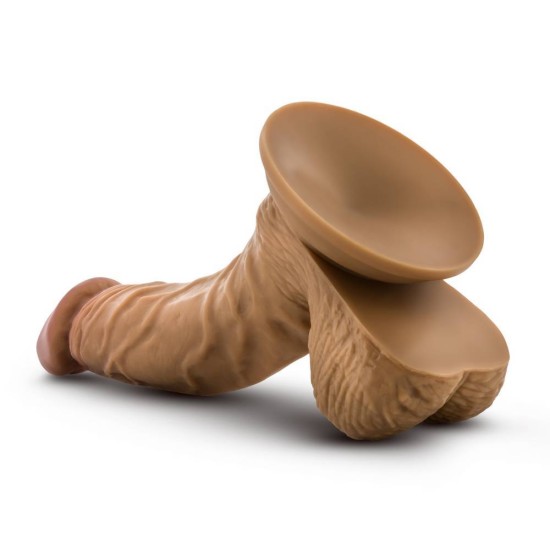 Κυρτό Ρεαλιστικό Πέος - Loverboy Papito Realistic Dong Brown 18cm Sex Toys 