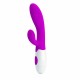 Διπλός Δονητής Σιλικόνης - Alvis Rabbit Vibrator Purple Sex Toys 