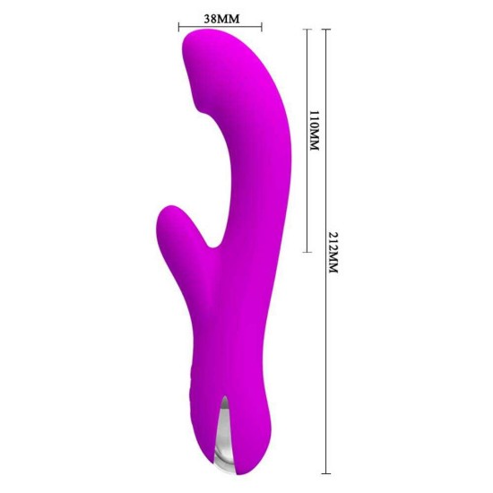 Θερμαινόμενος Rabbit Δονητής - Cornelius Warming Rabbit Vibrator Fuchsia Sex Toys 