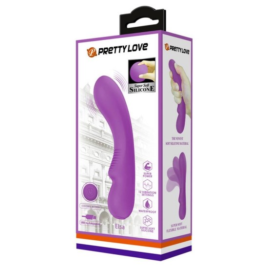 Elsa Flexible G Spot Vibrator Purple Sex Toys