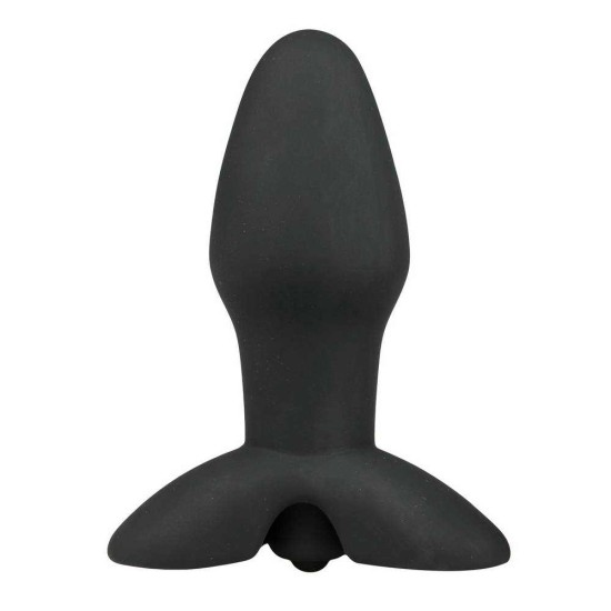 Δονούμενη Σφήνα Πρωκτού - Dark Joy Vibrating Silicone Buttplug Sex Toys 