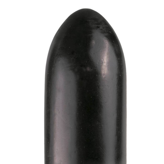 Μαλακό Πρωκτικό Ομοίωμα - All Black Anal Dildo Black 23cm Sex Toys 