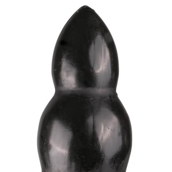 Anal Dildo With Suction Cup Black 23cm