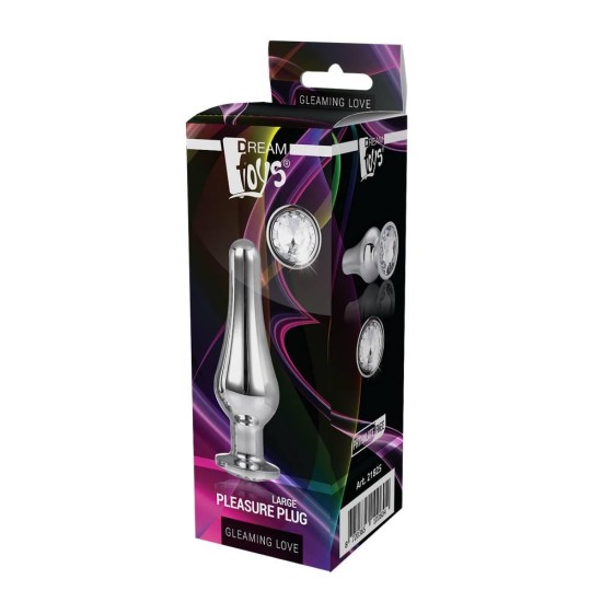 Large Pleasure Plug Silver Sex Toys