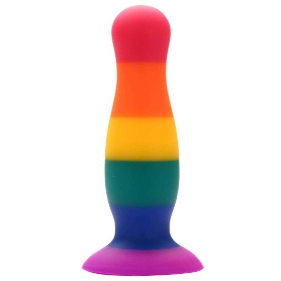 Pride Πρωκτική Σφήνα - Colourful Butt Plug Large Rainbow Sex Toys 
