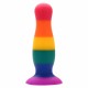 Pride Πρωκτική Σφήνα - Colourful Butt Plug Medium Rainbow Sex Toys 