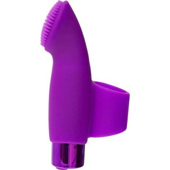 Δονητής Δαχτύλου Με Κουκκίδες - Naughty Nubbies Finger Vibrator Purple