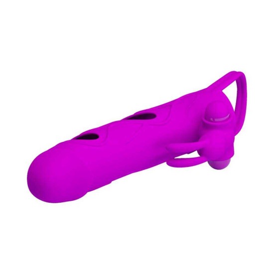 Κάλυμμα Πέους Με Δόνηση - Penis Sleeve With Clitoris Stimulator Sex Toys 