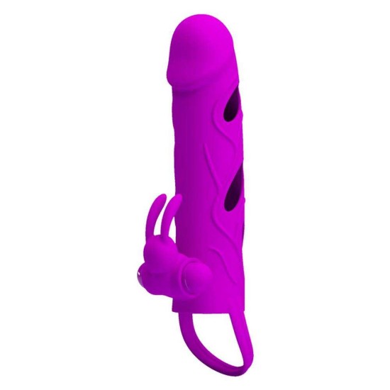 Penis Sleeve With Clitoris Stimulator Sex Toys