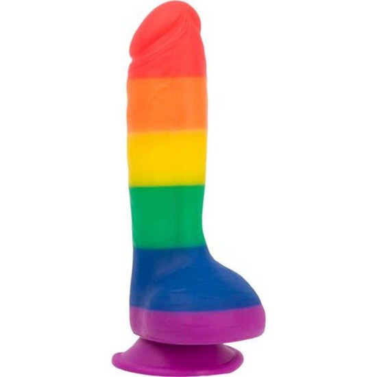 Justin Rainbow Silicone Dildo 19cm Sex Toys