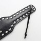 Toyz4lovers Heart Paddle With Studs Black Fetish Toys 