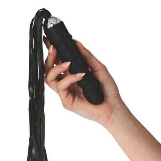 Ρεαλιστικό Πέος Με Μαστίγιο - Anal Dildo Real Whip Black Sex Toys 